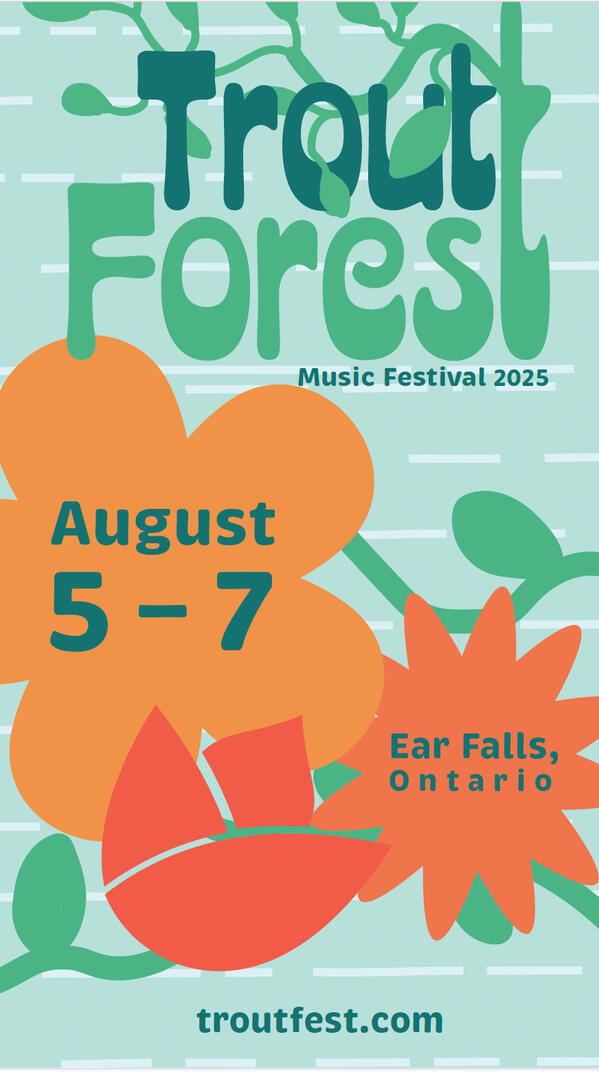 Trout Forest Music Festival 2025 Poster
